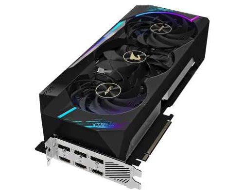 Видеокарта NVIDIA GeForce RTX3080 Gigabyte 10Gb LHR GV-N3080AORUS X-10GD 2.0