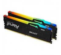 Модуль памяти DDR5 32GB Kingston FURY Beast Black KF556C36BBEAK2-32                                                                                                                                                                                       