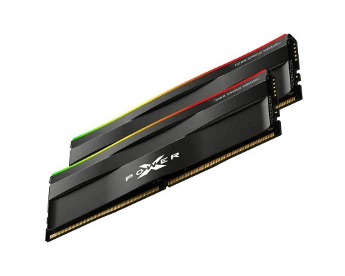 Модуль памяти SILICON POWER XPOWER Zenith RGB 32GB DDR5 SP032GXLWU600FDF