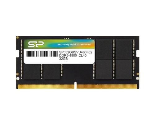 Модуль памяти SILICON POWER 32GB SODIMM DDR5 SP032GBSVU480F02