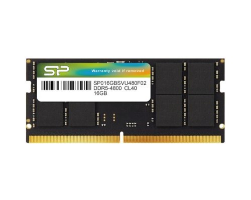 Модуль памяти SILICON POWER 16GB SODIMM DDR5 SP016GBSVU480F02