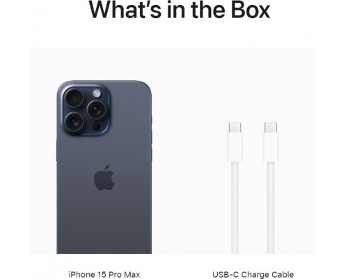 Смартфон Apple iPhone 15 Pro 128GB Blue MTQ73ZA/A