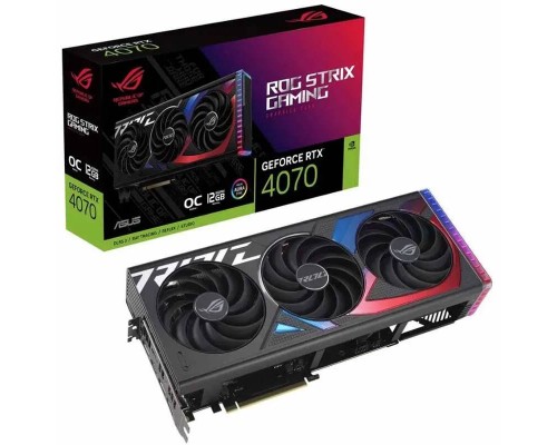 Видеокарта Asus nVidia GeForce RTX 4070 ROG Strix ROG-STRIX-RTX4070-O12G-GAMING