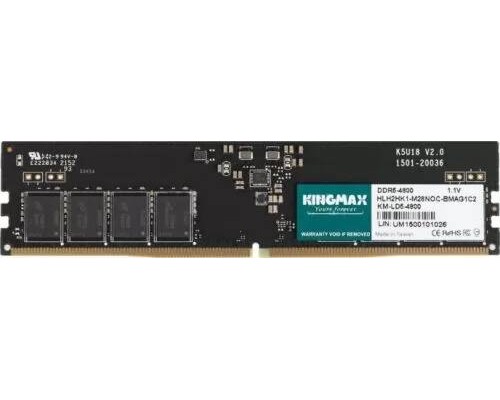 Модуль памяти DDR5 8GB Kingmax KM-LD5-4800-8GS