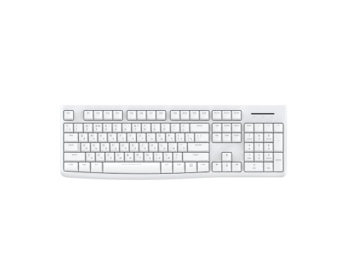 Клавиатура+мышь проводная Dareu MK185 White