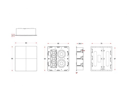 Акустическая система M&K Sound IW150 в корпусе XART33389