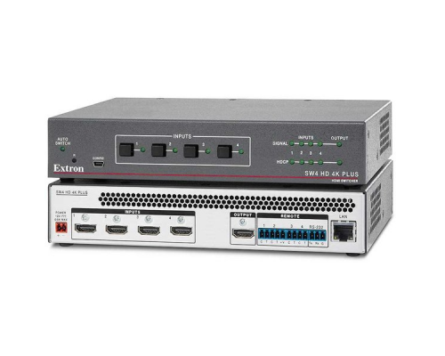 Коммутатор Extron SW4 HD 4K PLUS 60-1604-01