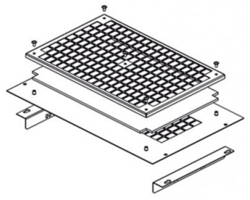 Комплект для монтажа Conteg DP-VER-03F-H