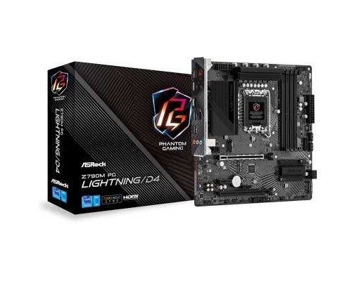 Материнская плата Asrock Z790M PG LIGHTNING/D4