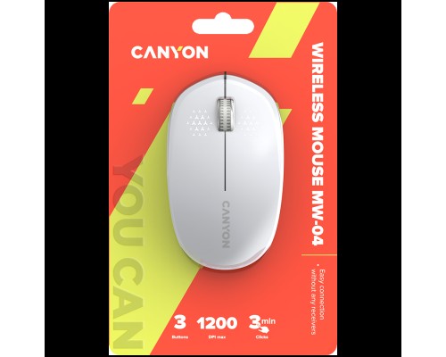 Беспроводная мышь Canyon MW-04 CNS-CMSW04W