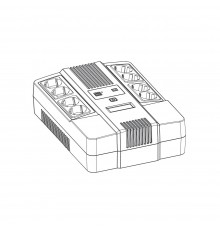 Источник бесперебойного питания Powerman UPS Brick 850 PLUS                                                                                                                                                                                               