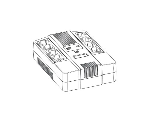 Источник бесперебойного питания Powerman UPS Brick 850 PLUS