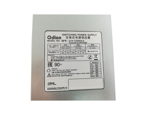 Блок питания серверный Qdion U1A-C20600-D