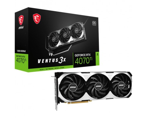 Видеокарта GeForce RTX 4070 Ti VENTUS 3X E1 12G OC