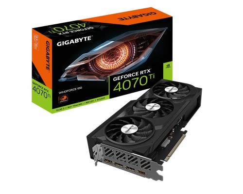 Видеокарта GIGABYTE GeForce RTX 4070 Ti WINDFORCE