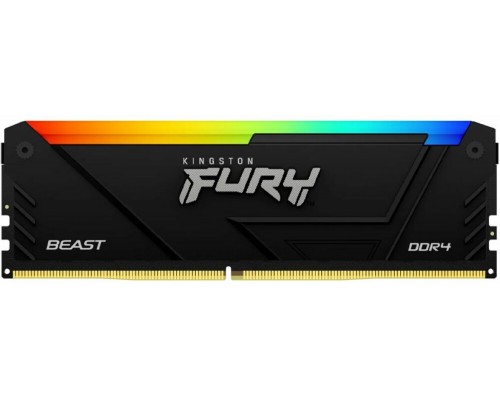 Оперативная память 64Gb Kingston Fury Beast RGB KF432C16BB12AK4/64