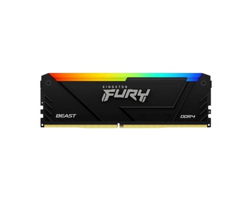 Оперативная память Kingston Fury Beast RGB 16Gb KF437C19BB12A/16