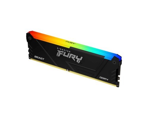 Оперативная память Kingston Fury Beast RGB 16Gb KF437C19BB12A/16