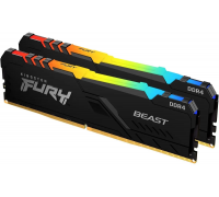 Оперативная память Kingston Fury Beast RGB 32Gb KF437C19BB12AK2/32                                                                                                                                                                                        