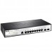 D-Link DGS-1210-10/ME Управляемый коммутатор 2 уровня с 8 портами 10/100/1000Base-T и 2 портами 1000Base-X SFP