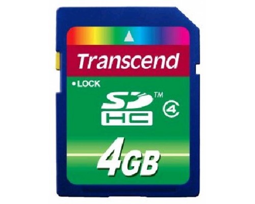 Карта памяти Transcend 4GB TS4GSDHC4