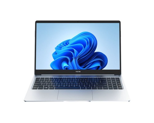 Ноутбук TECNO MegaBook T1 R5-5560U 16+1TB Silver Win