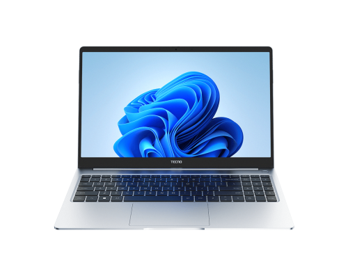 Ноутбук TECNO MegaBook T1 R5-5560U 16+1TB Silver Win