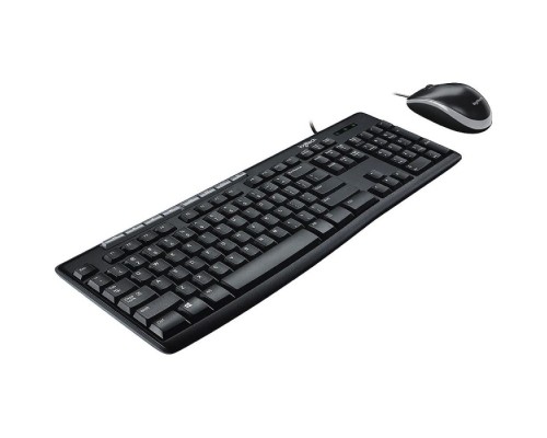 Комплект клавиатура и мышь Logitech Desktop MK200 920-002694