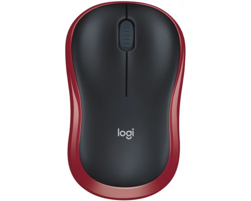 Мышь беспроводная Logitech M185 Red 910-002633