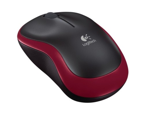 Мышь беспроводная Logitech M185 Red 910-002633