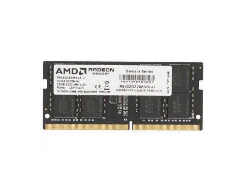 Оперативная память 32GB AMD Radeon R9 Gamers R9432G3206S2S-UO