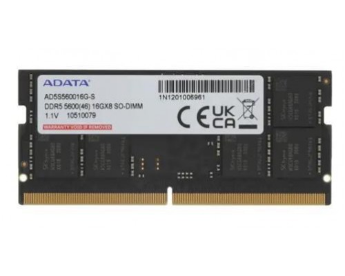 Оперативная память 8GB ADATA AD5S56008G-S