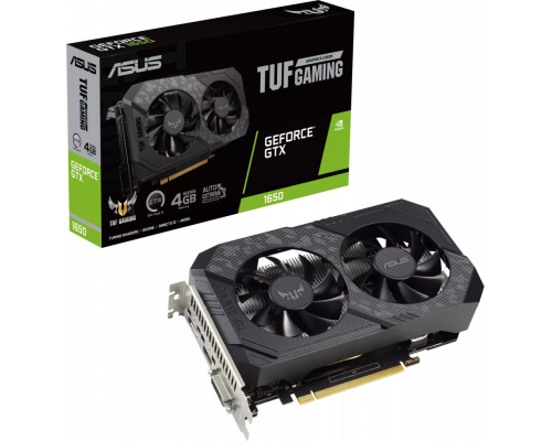 Видеокарта ASUS GeForce GTX 1650 TUF Gaming V2 OC Edition TUF-GTX1650-4GD6-P-V2
