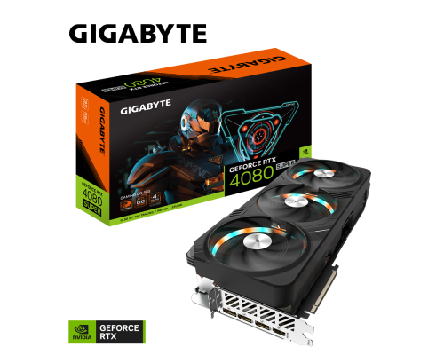 Видеокарта GigaByte nVidia GeForce RTX 4080 Super 16Gb GV-N408SGAMING OC-16GD