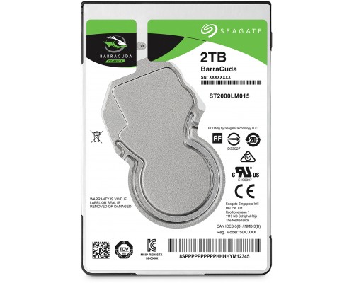 Жесткий диск Seagate BarraCuda 2Tb ST2000LM015