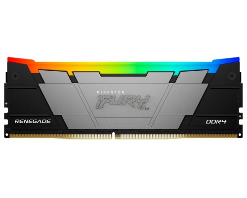 Оперативная память 8GB Kingston Fury Renegade RGB Black KF432C16RB2A/8