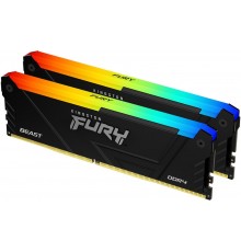 Оперативная память 32GB Kingston Fury Beast RGB KF436C18BB2AK2/32                                                                                                                                                                                         