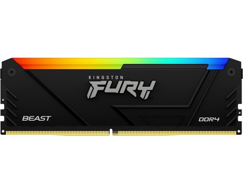 Оперативная память 32GB Kingston Fury Beast RGB KF436C18BB2AK2/32