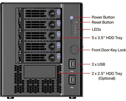 Серверный корпус Ablecom CS-M55-01P-S350