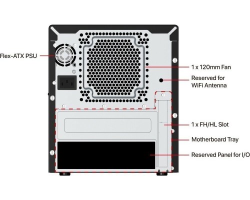 Серверный корпус Ablecom CS-M55-01P-S350