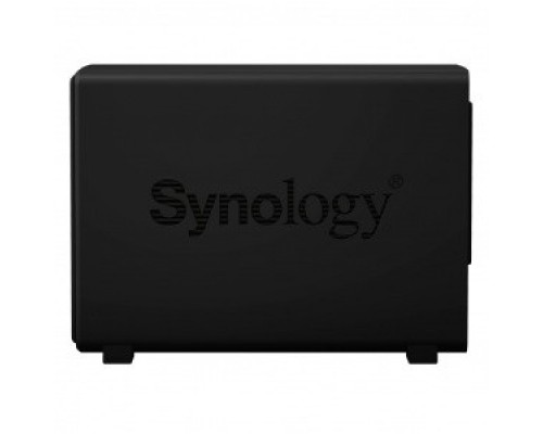 Сетевое хранилище Synology DS218Play 2xHDD Hot Plug, SATA(3,5''), DC1,4GhzCPU/1Gb/RAID0,1/ 2xUSB3.0/1GigEth/iSCSI/2xIPcam(upto15)/1xPS