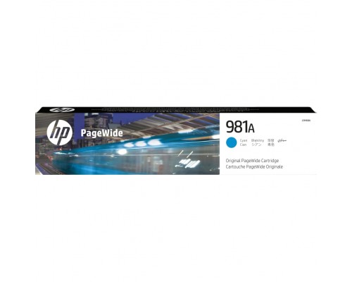 Картридж HP 981A Cyan Original PageWide Cartridge