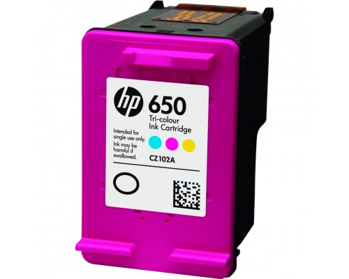 Картридж HP 650 Tri-colour CZ102AK