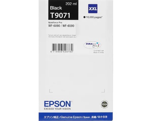 Картридж Epson C13T907140 Black