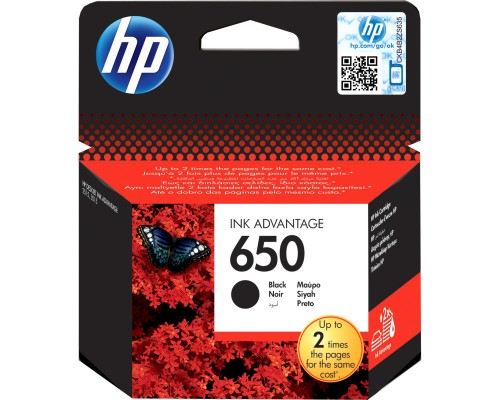 Картридж HP 650 Black CZ101AE