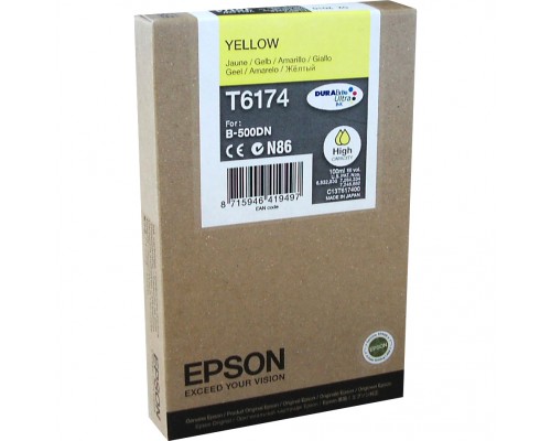 Картридж Epson C13T617400 Yellow