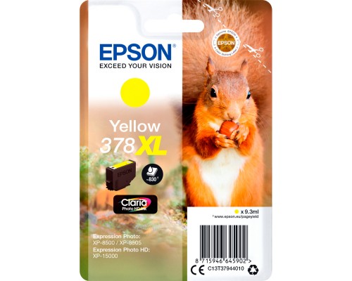 Картридж Epson C13T37944020 Yellow