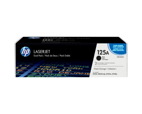 Картридж HP 125A CB540AD Dual Pack Print Crtg