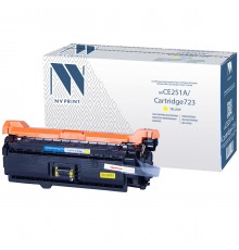 Тонер-картридж NV Print NV-CE252A/NV-723 Yellow                                                                                                                                                                                                           