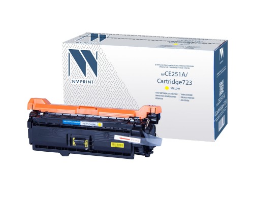 Тонер-картридж NV Print NV-CE252A/NV-723 Yellow